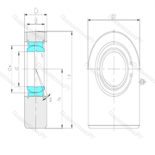 Подшипник скольжения сферический SF 100ES
