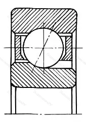 Подшипник ED 8-7EC 1 размер 8x22x7 от производителя  SKF Подшипник ED 8-7EC 1 размер 8x22x7 от производителя  SKF