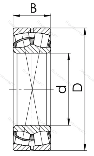 Сферический роликовый подшипник 53518 АН (22218 CW 33) в Нижнем Тагиле