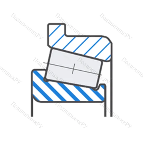 Подшипник роликовый радиально-упорный 805046