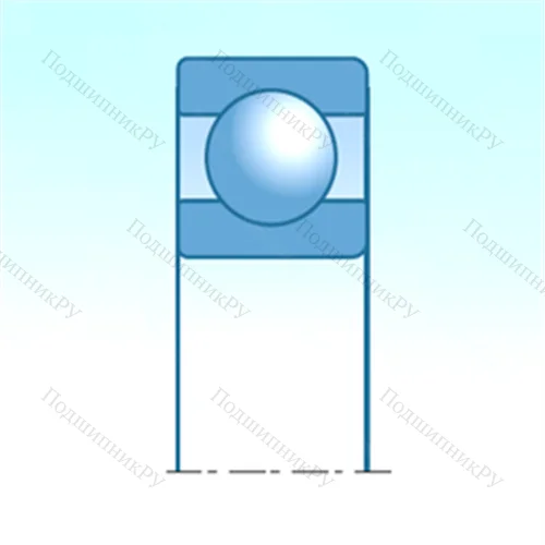 Подшипник шариковый радиальный 6302Z