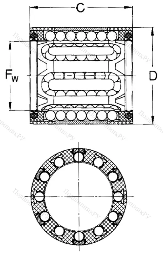 Подшипник LBBR 10-2LS в Нижнем Тагиле