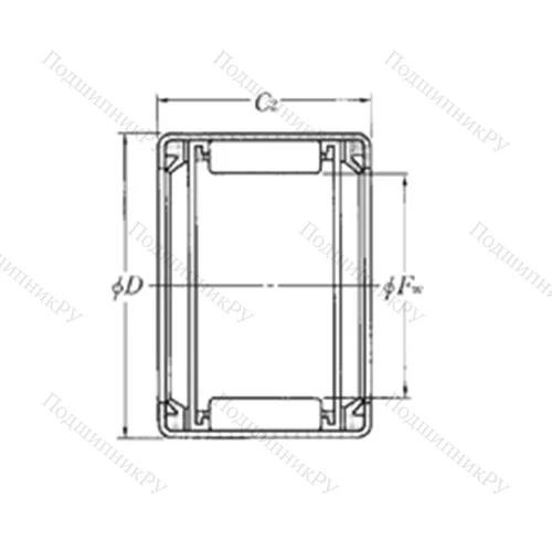 Подшипник игольчатый радиальный HMK 1922LL от производителя  NTN
