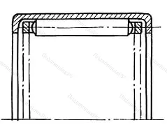 Модификация подшипника ск182416Е размер 18x24x16 ГПЗ-3