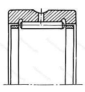 Модификация подшипника 4254905 размер 30x42x17 ГПЗ-11