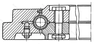 Модификация подшипника 3587/1390К размер 1390x1690x90