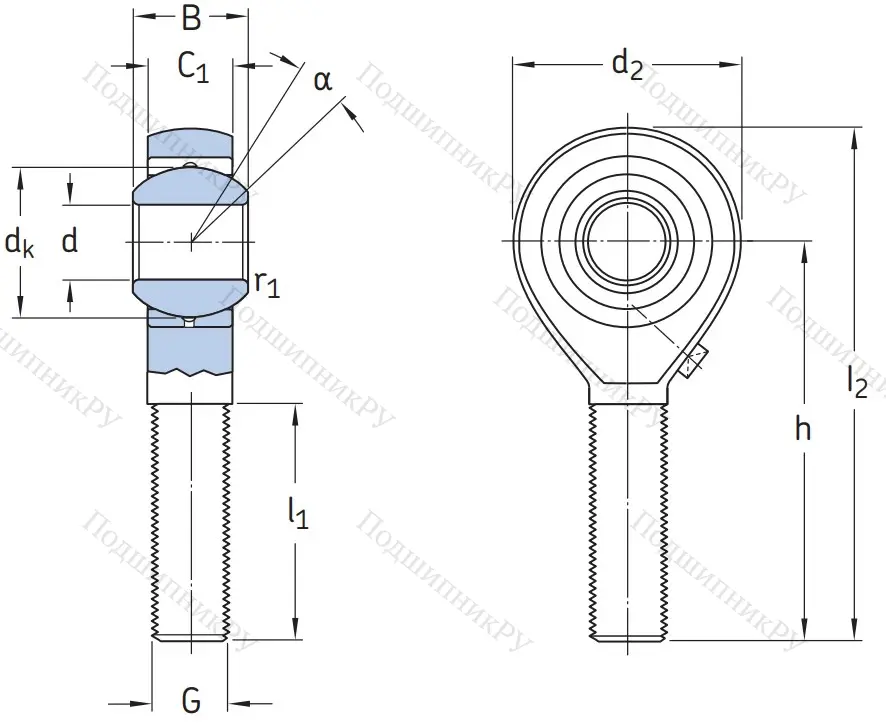 Шарнирная головка POS 8 L в Нижнем Тагиле