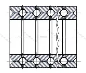 Модификация подшипника 128721К 