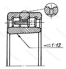 Модификация подшипника 4162856К размер 280x350x69