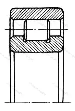 Модификация подшипника 802212К1 размер 60x110x22 от производителя  ГПЗ-4