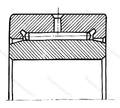 Модификация подшипника 4074114 размер 70x110x40 ГПЗ-11