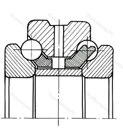 Модификация подшипника 5-178840Л размер 200x310x132