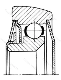 Подшипник  260703 размер 17x62x20/24