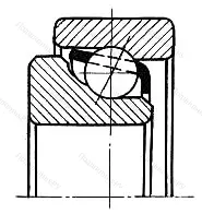 Подшипник  916904 размер 20x62x17