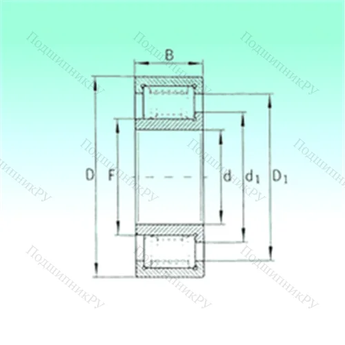 Подшипник роликовый радиальный ZSL 192313