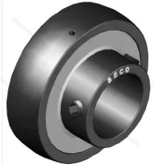 Высокотемпературный корпусной подшипник UC 202 BHTS ZZ GR CG 350° BECO