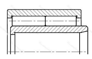 Модификация подшипника 6624947 размер 237x309,17x136