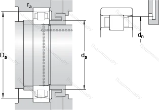 Подшипник N 1012 KTN/HC 5SP