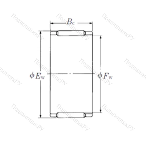 Подшипник игольчатый радиальный FBN-485323Z от производителя  NSK
