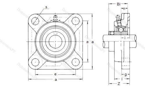 Подшипниковый узел UCF 315 в Нижнем Тагиле