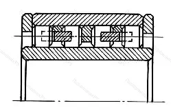 Модификация подшипника 6462138КУ размер 190x290x90