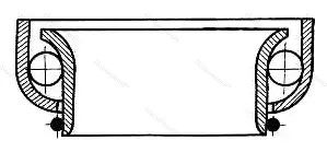 Модификация подшипника 96702 размер 15x35x14,65 от производителя  ГПЗ-12