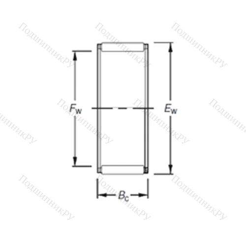 Подшипник игольчатый радиальный K 40X 48X 35H,ZB 2 от производителя  TIMKEN Подшипник игольчатый радиальный K 40X 48X 35H,ZB 2 от производителя  TIMKEN