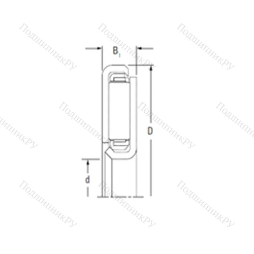 Подшипник игольчатый упорный FNTKF-1532 от производителя  TIMKEN Подшипник игольчатый упорный FNTKF-1532 от производителя  TIMKEN