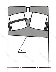 Подшипник  24128K (4153728) размер 140x225x85 от производителя  SKF Подшипник  24128K (4153728) размер 140x225x85 от производителя  SKF