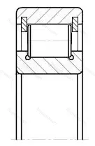 Подшипник  102212 (NCL 212) размер 60x110x22 от производителя  ГПЗ-3 Подшипник  102212 (NCL 212) размер 60x110x22 от производителя  ГПЗ-3