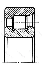 Модификация подшипника 512610МУ размер 50x110x40 от производителя  ГПЗ-10