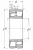 Сферический роликовый подшипник с конической посадкой на вал 113522 Н (22222 MKW 33) в Нижнем Тагиле