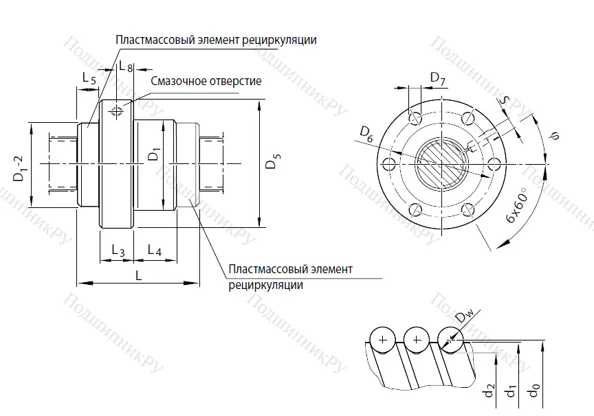 Винтовой узел R 150231041 в Нижнем Тагиле