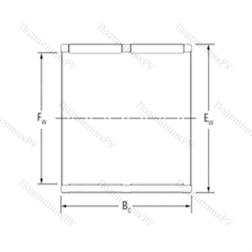 Подшипник игольчатый радиальный