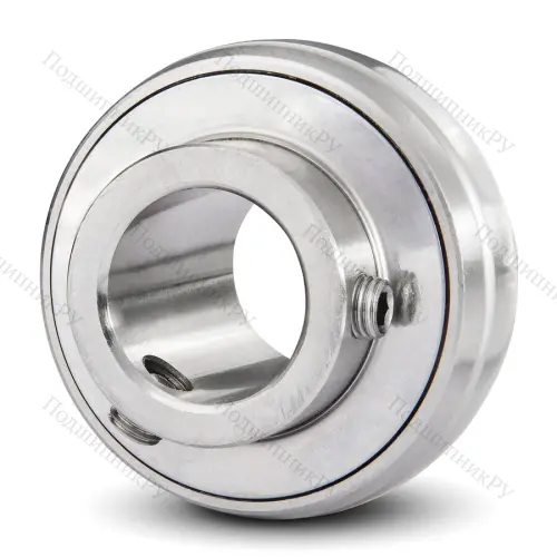 Радиальный шарикоподшипник из нержавеющей стали SS UC 204 - Вал 20мм