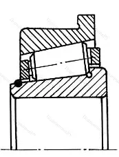 Подшипник  33109R (3067709) размер 45x80x26 от производителя  SKF