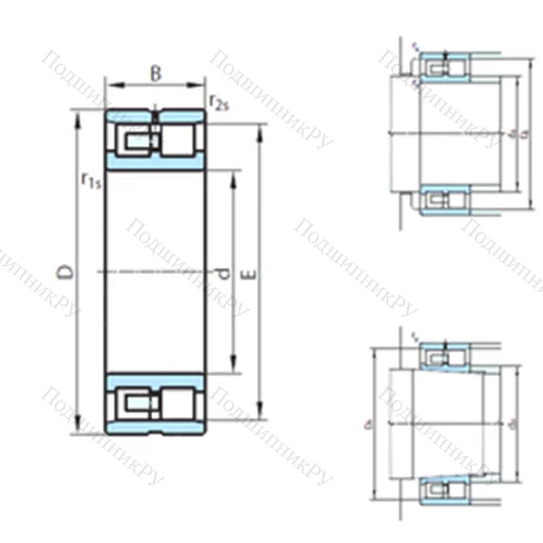Подшипник роликовый радиальный PSL 512-300