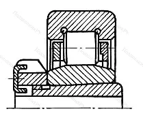 Модификация подшипника 90-602748М размер 240x440x82/125