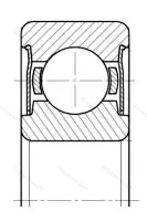 Подшипник 6212 ZZ размер 60x110x22 от производителя  SKF Подшипник 6212 ZZ размер 60x110x22 от производителя  SKF