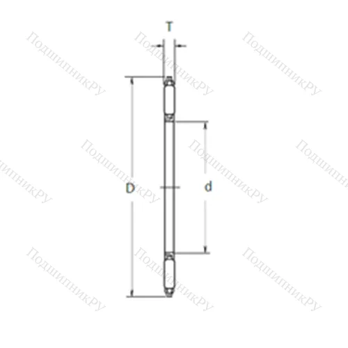 Подшипник игольчатый упорный FNTA-1226 от производителя  NSK Подшипник игольчатый упорный FNTA-1226 от производителя  NSK