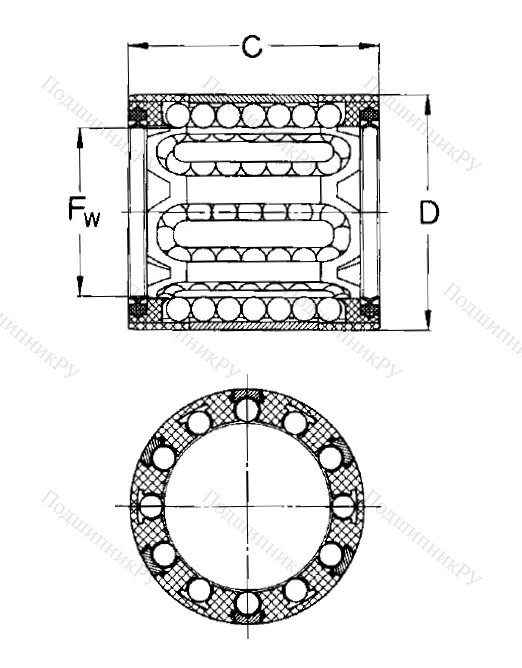 Подшипник LBBR 14-2LS в Нижнем Тагиле
