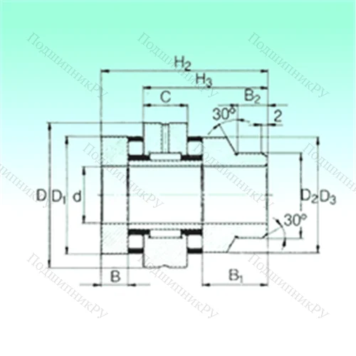 Подшипник комбинированный ZARN 55115 L TN