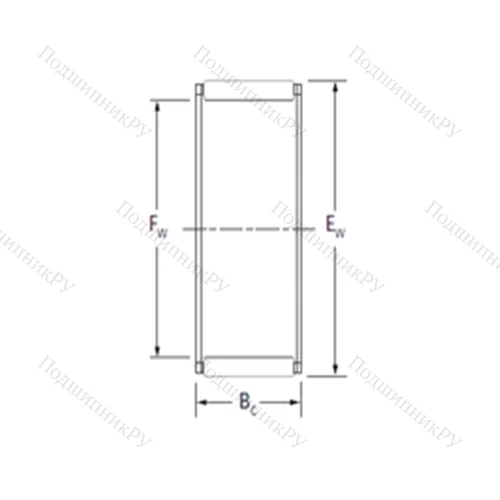 Подшипник игольчатый радиальный
