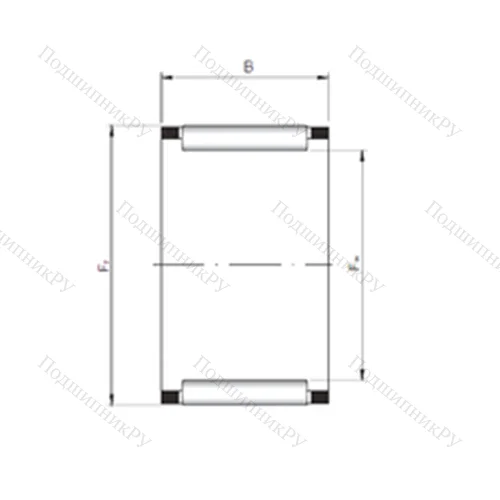 Подшипник игольчатый радиальный KZK 30X 37X 16 от производителя  CX