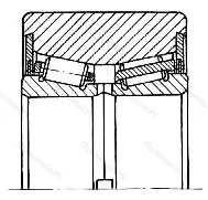Модификация подшипника 537808С17 размер 39x68x37
