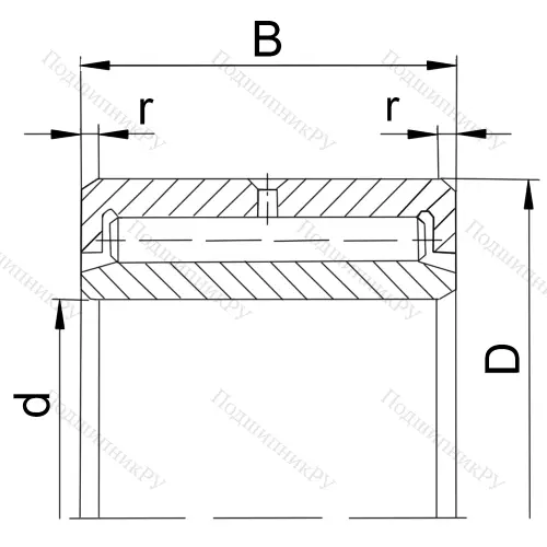 Подшипник 4074904 (NAV 4904) в Нижнем Тагиле