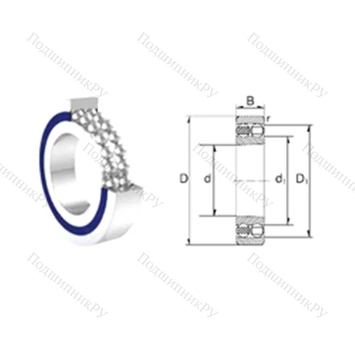 Подшипник шариковый радиальный самоцентрирующийся S 2203