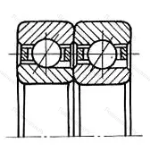 Подшипник  446304 размер 20x52x30 от производителя  ГПЗ-22