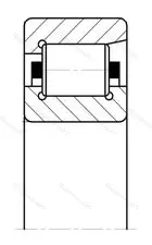 Подшипник  NF 320 (12320) размер 100x215x47 от производителя  NSK