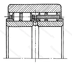 Модификация подшипника 4-462815ХУ6 размер 75x180x94
